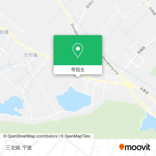 三北镇地图