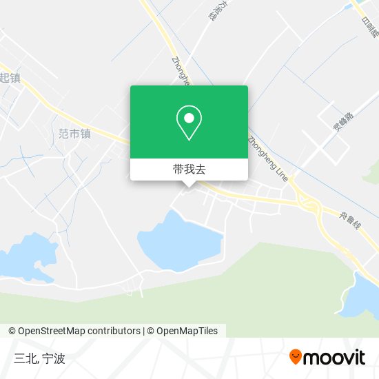 三北地图