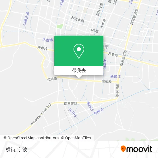 横街地图