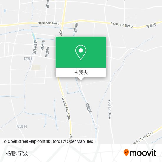 杨巷地图