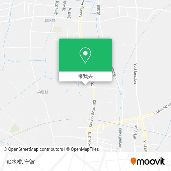 贴水桥地图