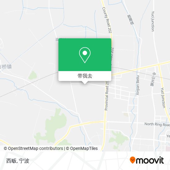 西畈地图