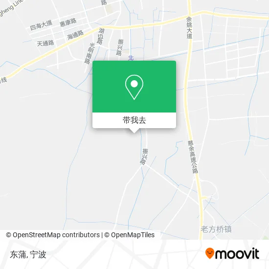 东蒲地图