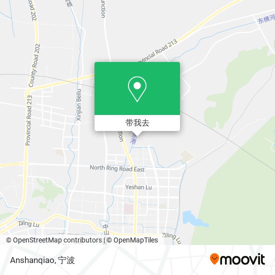 Anshanqiao地图