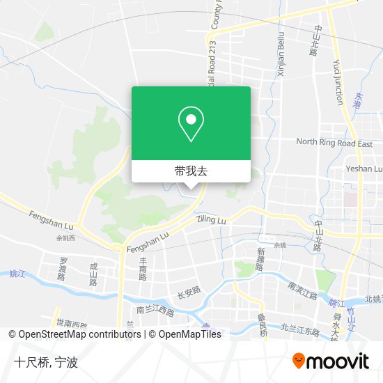 十尺桥地图