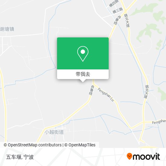 五车堰地图