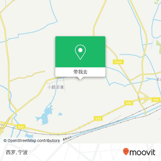 西罗地图