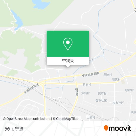 安山地图