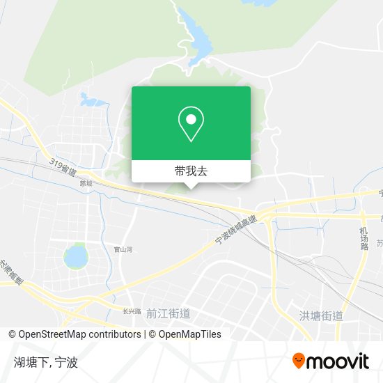 湖塘下地图