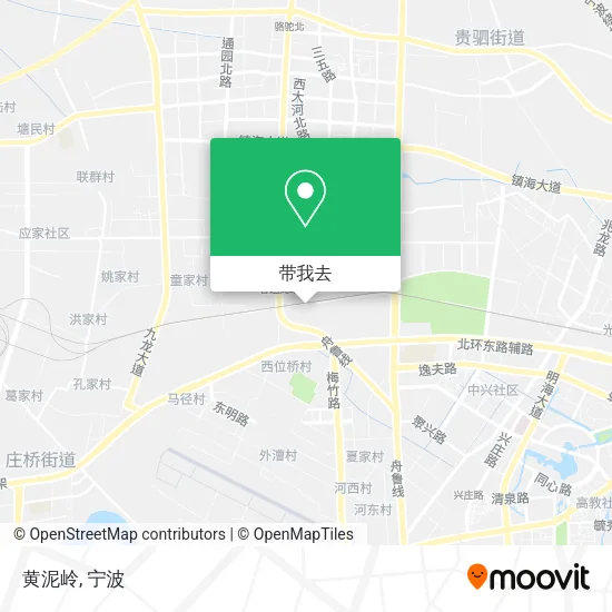 黄泥岭地图