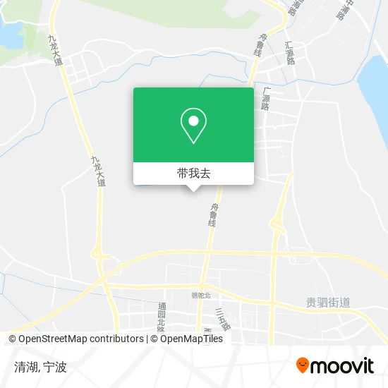 清湖地图
