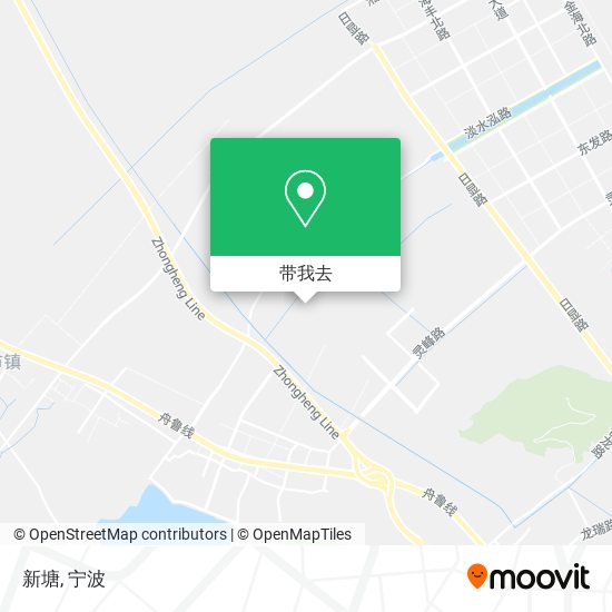 新塘地图