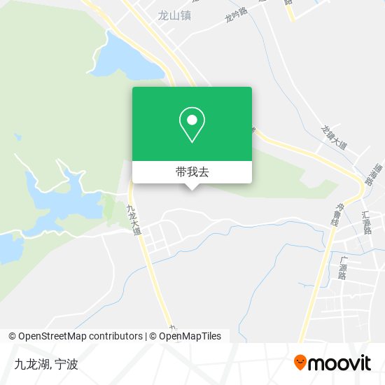 九龙湖地图