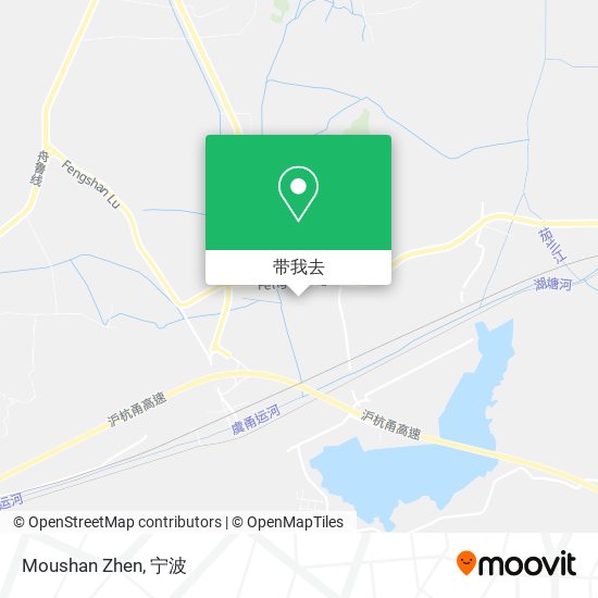 Moushan Zhen地图