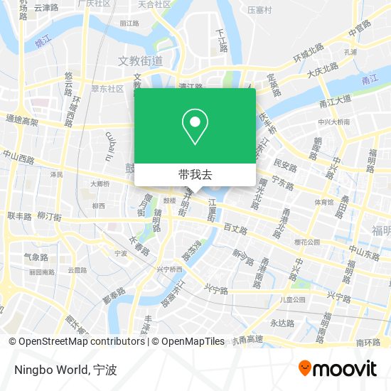 Ningbo World地图