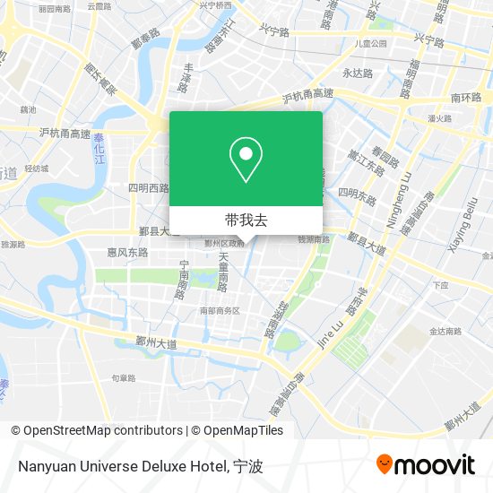 Nanyuan Universe Deluxe Hotel地图