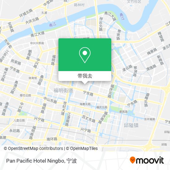 Pan Pacific Hotel Ningbo地图