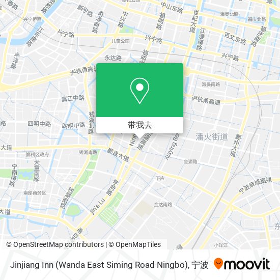 Jinjiang Inn (Wanda East Siming Road Ningbo)地图