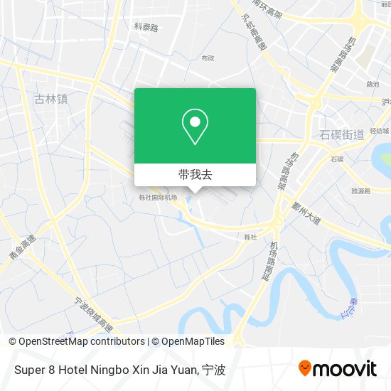 Super 8 Hotel Ningbo Xin Jia Yuan地图