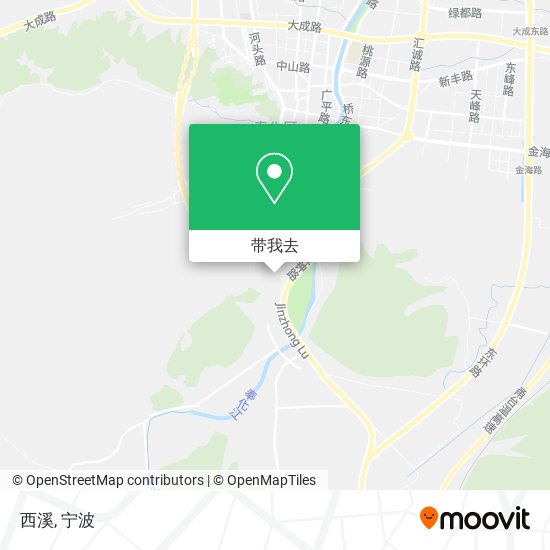 西溪地图