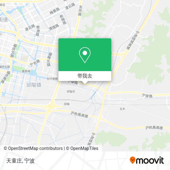 天童庄地图