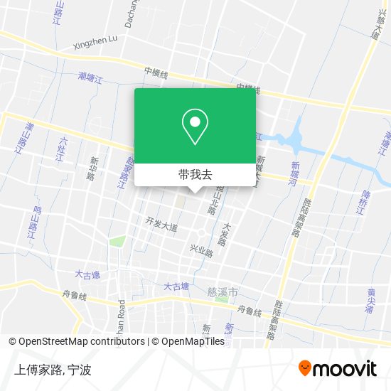 上傅家路地图