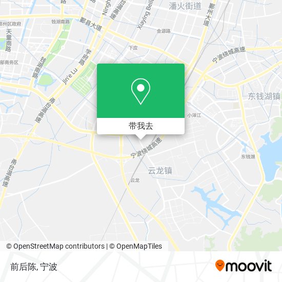 前后陈地图