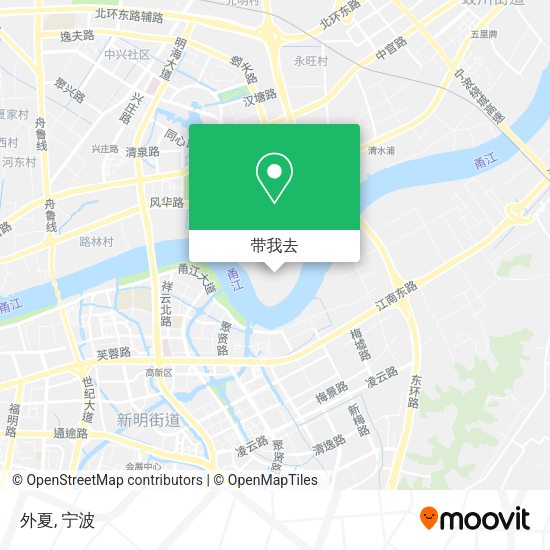 外夏地图