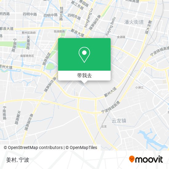 姜村地图