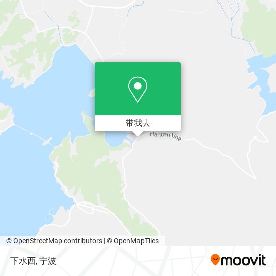 下水西地图