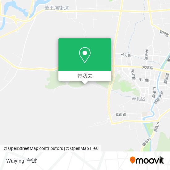 Waiying地图