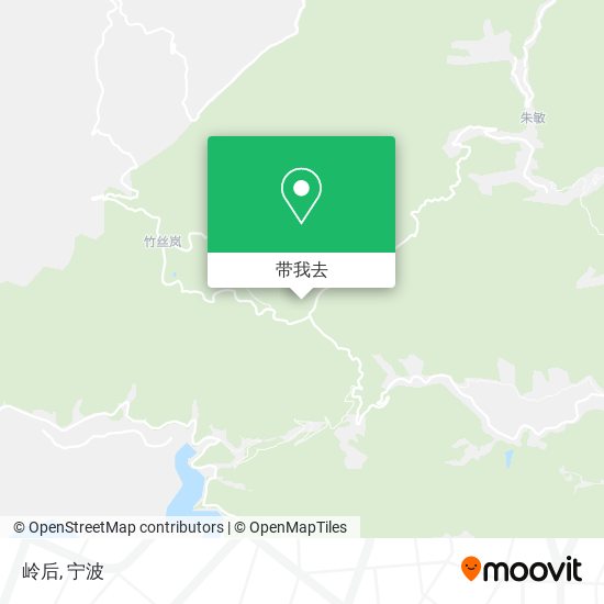 岭后地图