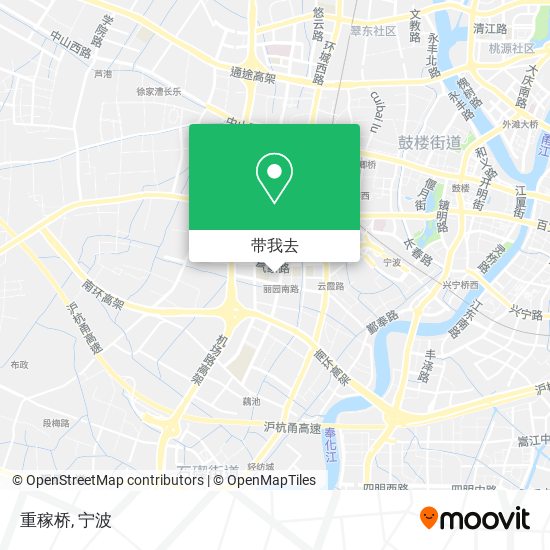 重稼桥地图