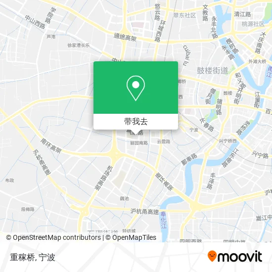 重稼桥地图