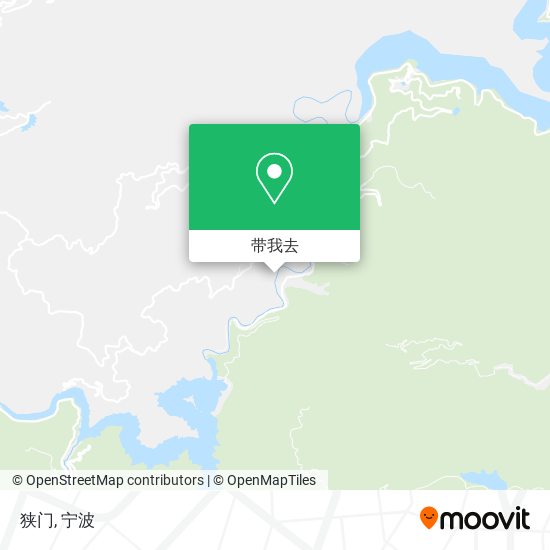 狭门地图