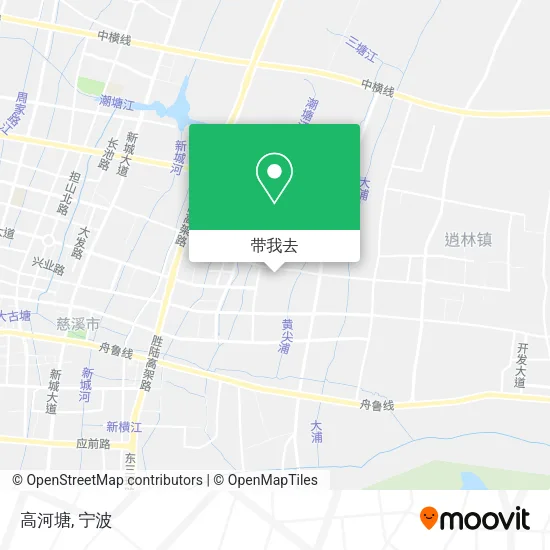 高河塘地图