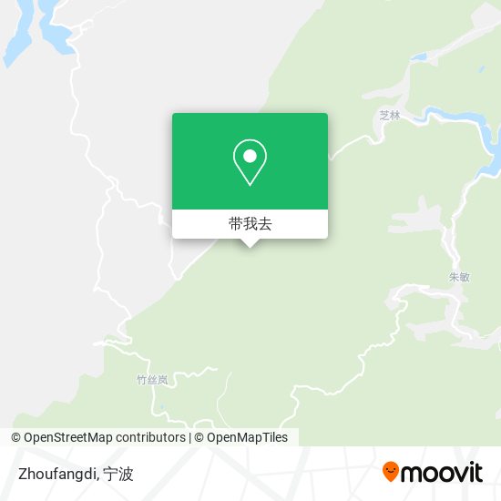 Zhoufangdi地图