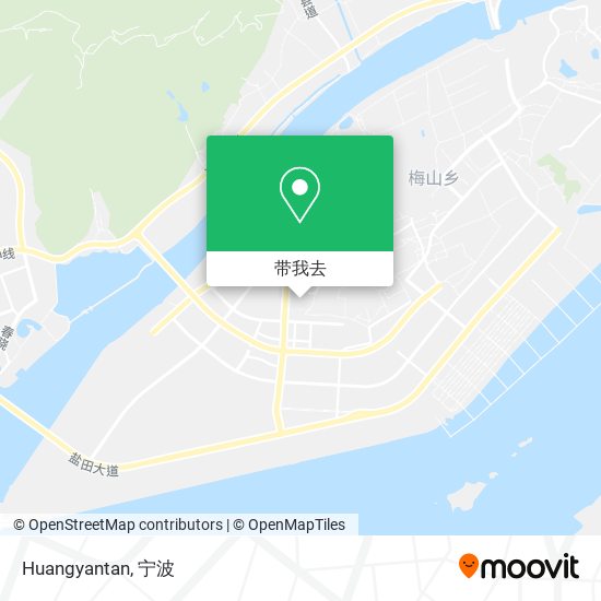 Huangyantan地图