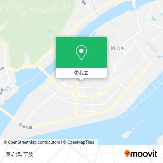黄岩潭地图