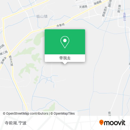 寺前湖地图