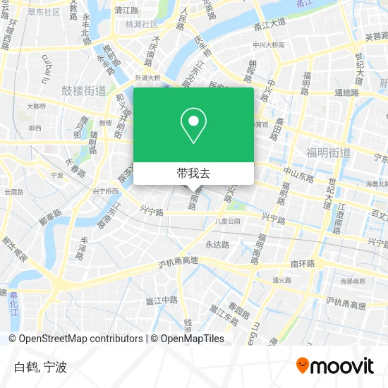 白鹤地图