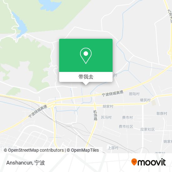 Anshancun地图