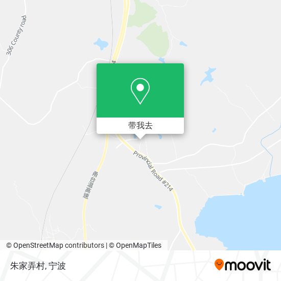 朱家弄村地图