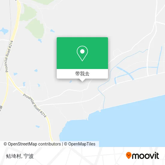鲒埼村地图