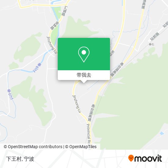 下王村地图