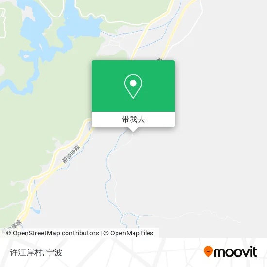 许江岸村地图