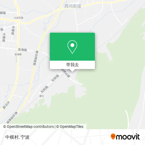 中横村地图
