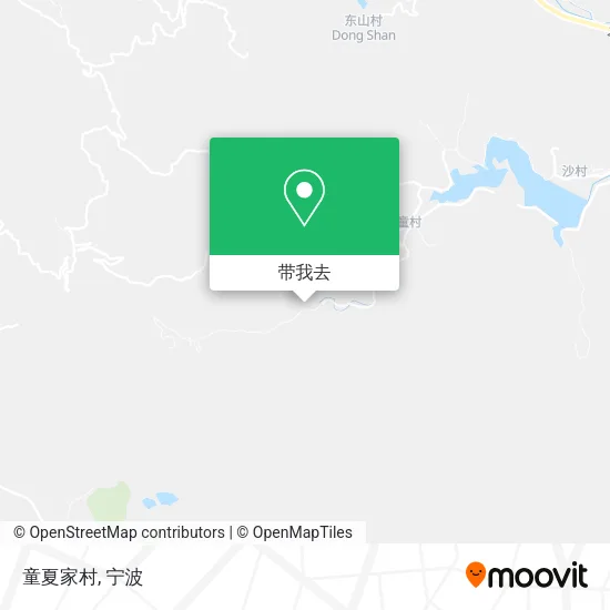 童夏家村地图