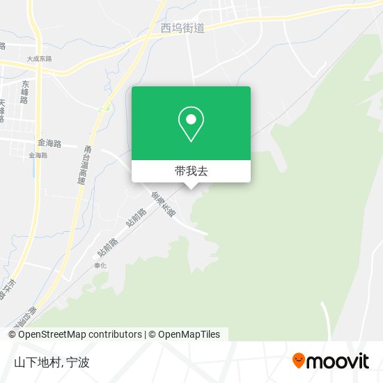 山下地村地图