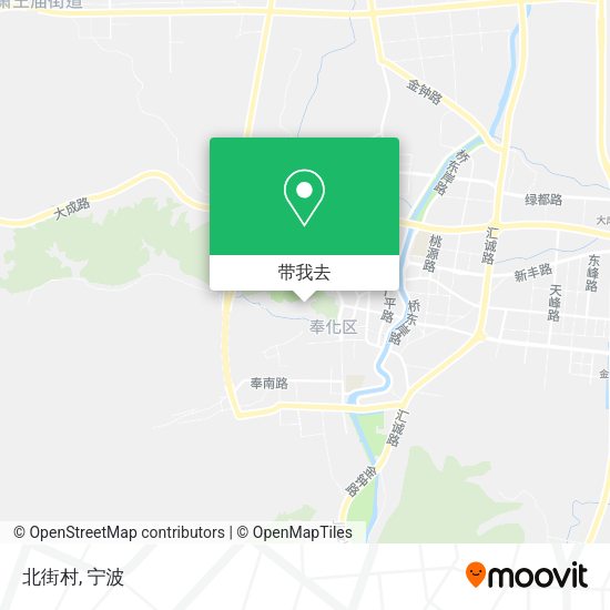 北街村地图